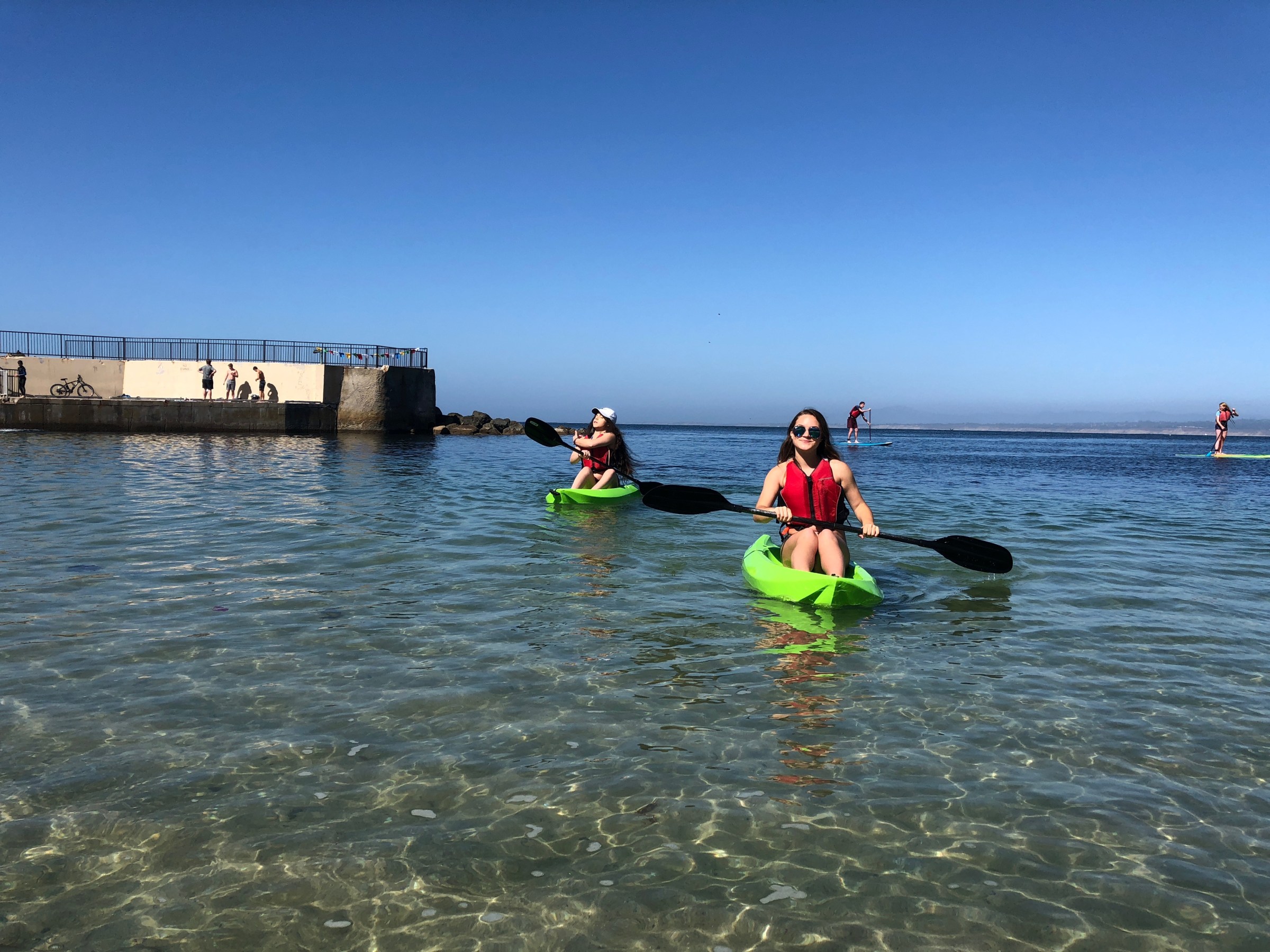 2 kayaks